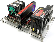 Open PC Case Test Bench DIY Acrylic Computer Chassis Rack Gaming Support Motherb picture