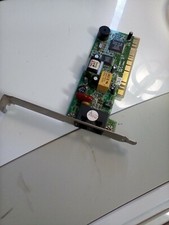 LUCENT TECHNOLOGIES I56LVP-C10I 56K PCI Fax Modem Card 100-08012-3 USED picture