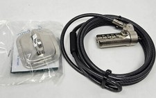 Targus PA410S-1 Defcon Notebook Security T-Lock Serialized Combo Cable Lock picture