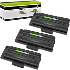 GREENCYCLE 3PK Toner Cartridge Fits for Samsung ML-1710D3 ML1710 ML-1740 ML-1750 picture