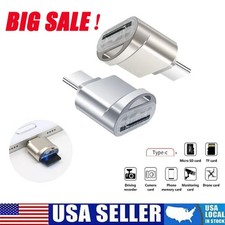TypeC To Micro SD TF Card Reader OTG USB Adapter Converter For Samsung Phone Lot picture