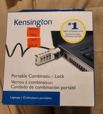 Kensington Portable Combination Lock for Laptops K64670AM NEW    K picture