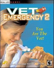Vet Emergency 2 PC CD veterinary veterinarian save pets animals lives sim game picture