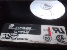 Hard Disk Drive IDE Conner CP3204F Q0QLYW TOS02 FAS2.12 SG3 picture