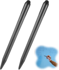 2 Pcs Smartboard Pen Black Whiteboard Stylus for Touchscreen Displays picture