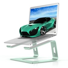 Aluminum Ergonomic Laptop Riser Computer Stand for Desk, Detachable,for 10-15.6