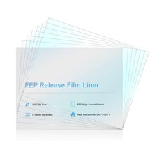 6PCS Creality FEP Film Release Films 260 x 200 x 0.15mm for ELEGOO Saturn , picture