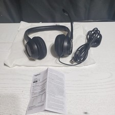 Logitech H390 Over-Head Comfort USB Headset w/ Noise-Canceling Microphone * NEW picture