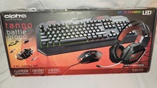 Tzumi, Alpha Gaming Tango Battle Group, 3pk Bundle, Keyboard, Mouse, Headphones picture