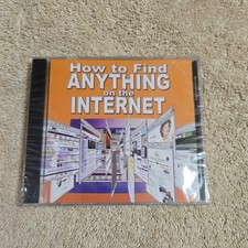 How To Find Anything On The Internet CD-Rom Pondview Educational Sealed MC2126 picture