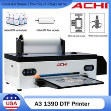ACHI A3 DTF Printer Epson 1390 Head Direct to Trasnfer Film DIY T-shirt Printer picture