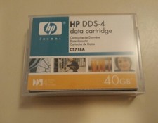 Lot Of 10 HP C5718A DDS-4 DDS4 20/40GB Data Cartridge Tape picture