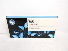 OEM HP 745 YELLOW 300ml Ink Cartridge F9K02A for Z2600 Z5600 - Expired 01/2024 picture