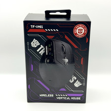 Transformers Vertical Ergonomic Wireless Gaming Mouse LED Screen & Knob Control  picture