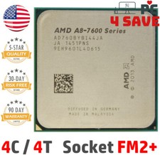 AMD PRO A8-7600B APU 3.1 GHz (Turbo 3.8 GHz) Socket FM2+ R7 CPU AD760BYBI44JA picture