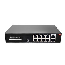 PoE Network Switch 10/100m Power Injector 8 Port + 2 Port Power Over Ethernet picture