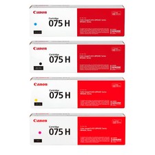 Canon 075H High Yield Toner Cartridge Set ( Cyan, Magenta, Yellow, Black ) picture