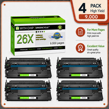 4x Black CF226X 26X High Yield Toner Cartridge for HP LaserJet Pro M402 MFP M426 picture