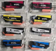 410XL Printer Ink Cartridge Lot Of 8, Uniwork Ink Cartridges picture