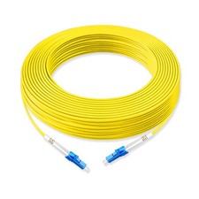20 Meter LC UPC To LC UPC Simplex Single Mode Fiber Optic Patch Cord OS2 1 PCS picture