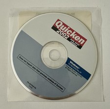 Quicken 2002 New User Sealed Edition Software CD New In Plastic Sleeve. picture