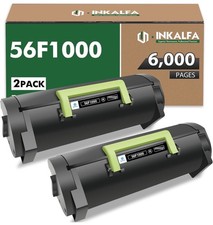 56F1000 56F1H00 Black Toner Cartridge for Lexmark for MS321 MS421 MX321 MS622 picture