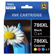 4PK 786XL Compatible Ink For Epson WorkForce Pro WF-4630 WF-4640 WF-5110 picture
