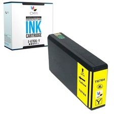 CMYi 1-Pack Compatible 676XL Yellow Ink for Epson WorkForce Pro WF-4590 WF-4020 picture