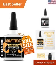 3D Printer Super Glue Thin for PLA, ABS, PETG, TPU & Nylon – 1.76 oz XXL – Ca... picture