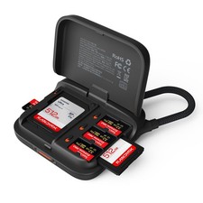 PGYTECH Mini SD Card Reader Case, 2-in-1 UHS-II SD 4.0/Micro SD Card Reader picture
