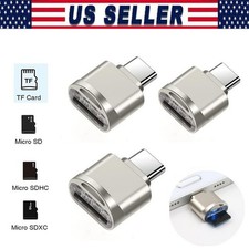 TypeC To Micro SD TF Card Reader OTG USB Adapter Converter For Samsung Phone Lot picture