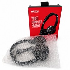Mpow HC6 BH328A Wired Computer Headset USB 3.5mm Noise Reduction Mic picture