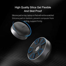 Laptop Cooling Pad,  Ergonomic Laptop Stand Small Invisible Cooler Ball Porta... picture