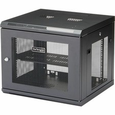 StarTech 4-Post 9U Wall Mount Network Cabinet, 19