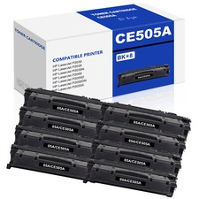 High Quality 05A CE505A Toner for HP LaserJet P2055dn P2030 P2035n Printer - 8PK picture