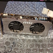 MSI NVIDIA GeForce GTS 250 Twin Frozr PCI Express Graphics Card DVI Fan picture