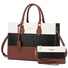 LOVEVOOK Laptop Tote Bag for Women, 15.6