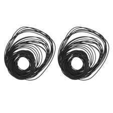 2Packs Recorder Maintenance Belt Cassette Tape Repair Belt Recorder Rubber Belt picture