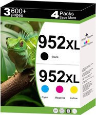 952XL High Yield Ink Cartridge Combo Pack for HP OfficeJet Pro Series Printers picture