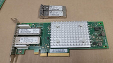 HPE QLOGIC QLE2692-HP SN1100Q 16GB 2-PORT FC HBA 853011-001 W/SFPx2 Low Profile picture