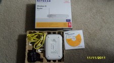 NetGear WGR614 54 Mbps 4-Port 10/100 CABLE/DSL Wireless G Router  (WGR614UK) picture