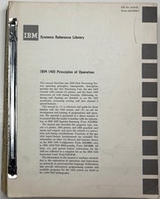1962-1964 IBM 1410 7010 MAINFRAME SYSTEMS REFERENCE LIBRARY 10 MANUAL COLLECTION picture