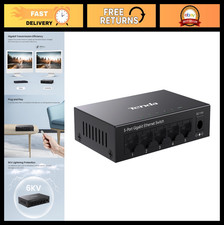 5-Port Gigabit Ethernet Switch, Unmanaged Desktop Hub, Plug & Play, Fanless Meta picture