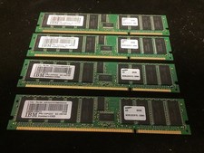 IBM 1GB 4x 256MB Server Memory DIMM 208 Pin FRU: 53P3222  picture