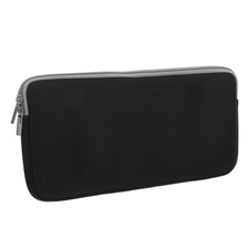 Reusable Water Resistant Neoprene Keyboard Case with Travel Carry Pouch Black picture