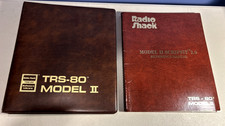 Radio Shack TRS-80 Model II Software Library Binder & Scriptsit 2.0 Ref Manual picture