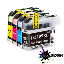 4 ink Cartridges fits Brother LC209 LC205 MFC-J5520DW MFC-J5620DW MFC-J5720DW picture