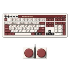 8Bitdo Retro 108 Mechanical Keyboard with 108 Keys and Integrated Numpad, Blueto picture