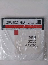 QUATTRO Pro Version 3.0 MS-DOS (6) 5.25
