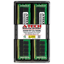 32GB 2x16GB 2Rx4 PC4-2666V-R HP ProLiant DL60 G9 DL360 G10 DL380 G10 Memory RAM picture